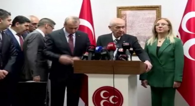 Bahçeli: ‘Recep Tayyip Erdoğan yalnız değildir’